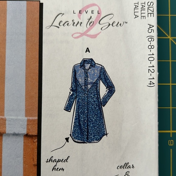 McCall Sewing Pattern - Dress M8086 - Picture 8 of 9